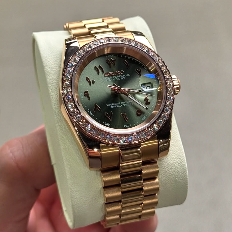 ELVANE® Royalé Olive Arabic Dial