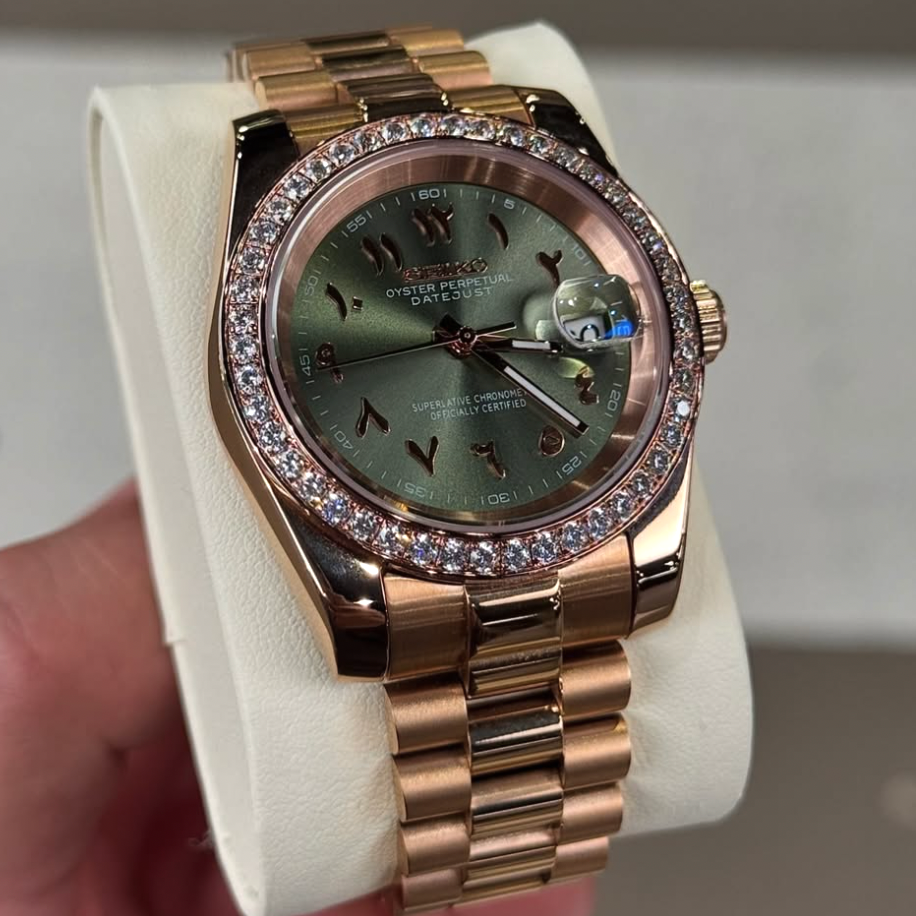 ELVANE® Royalé Olive Arabic Dial