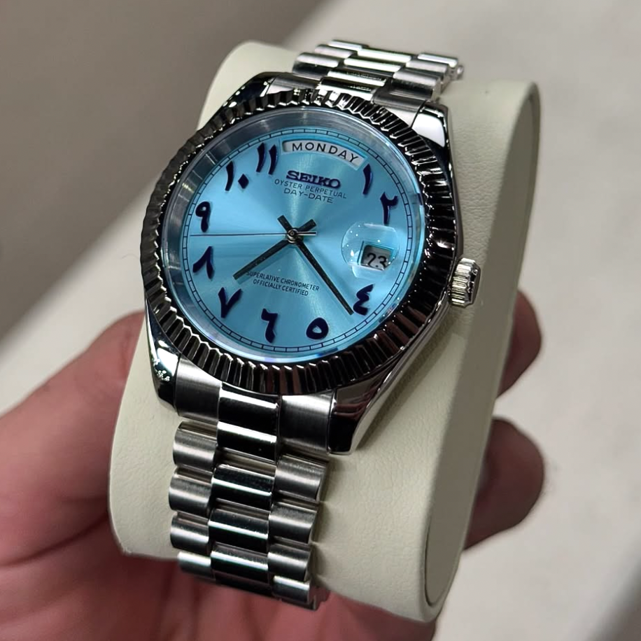 ELVANE® Tiffany Blue Arabic Dial