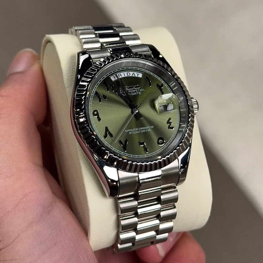 ELVANE® Pearl Olive Arabic Dial