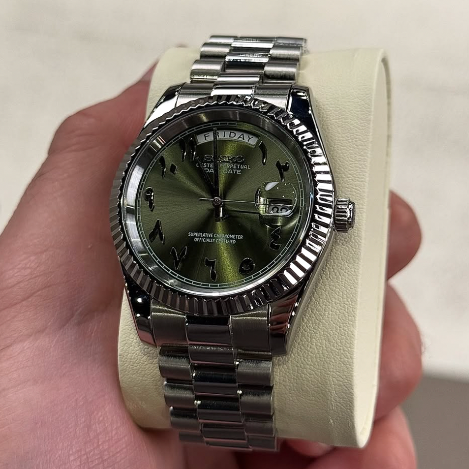 ELVANE® Pearl Olive Arabic Dial