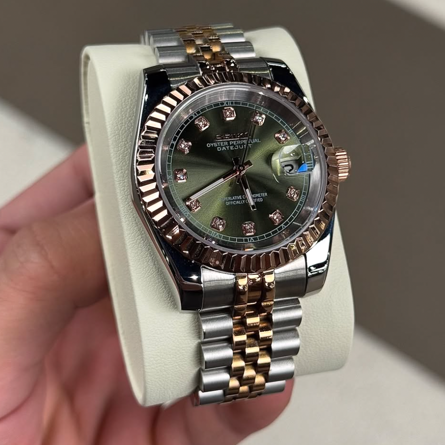 ELVANE® Royalé Olive Diamond Dial