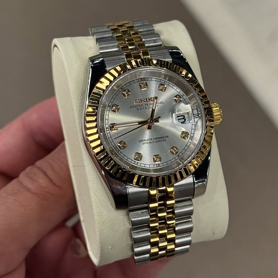 ELVANE® Golden Luxe Diamond Dial