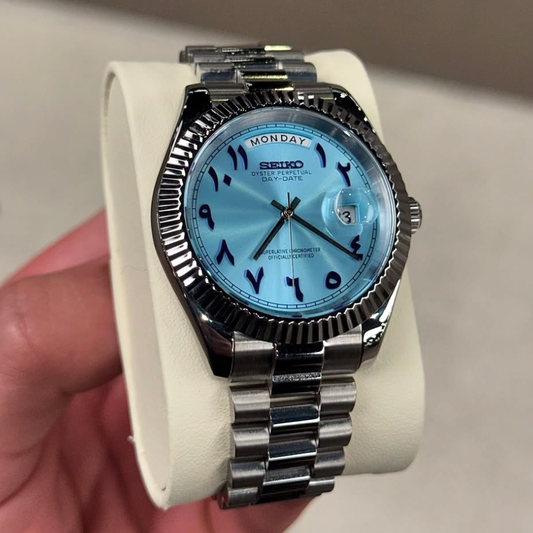 ELVANE® Tiffany Blue Arabic Dial
