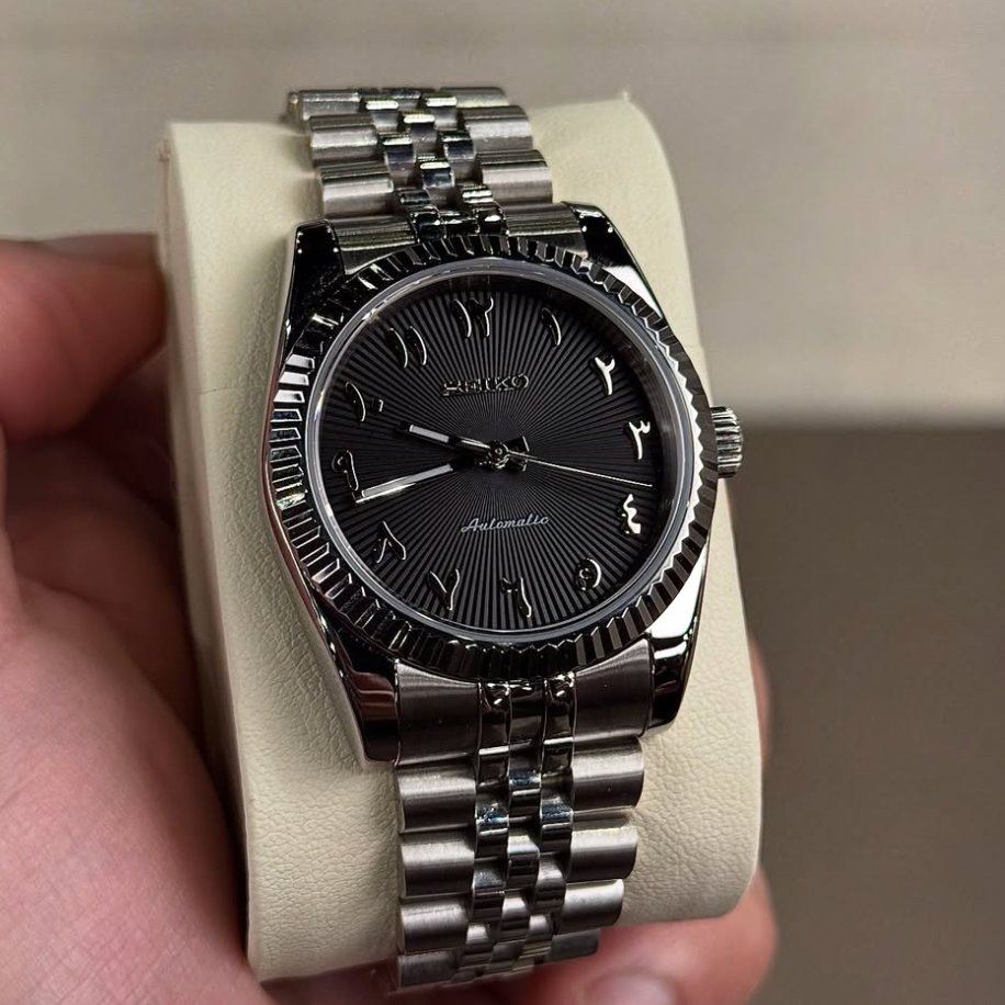 ELVANE® The Dawn Black Arabic Dial