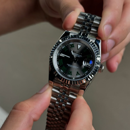 ELVANE® Green Roman Numeral Dial
