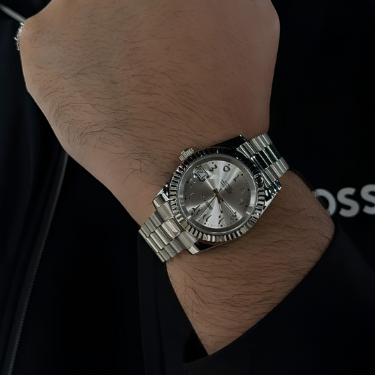 ELVANE® Titanium Arabic Dial