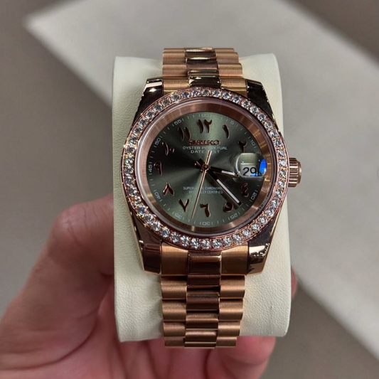 ELVANE® Royalé Olive Arabic Dial