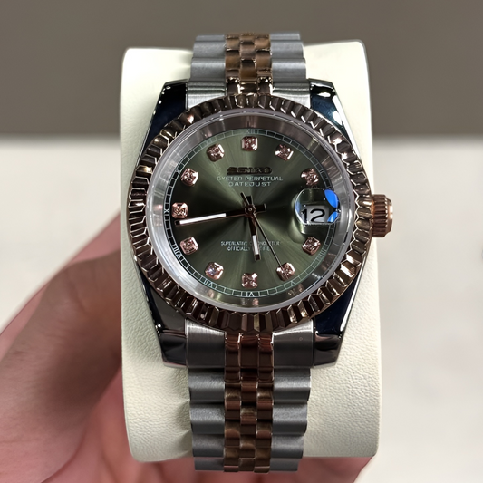 ELVANE® Royalé Olive Diamond Dial