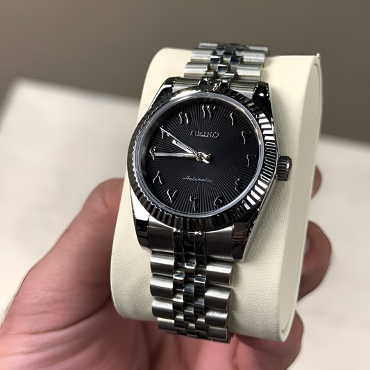 ELVANE® The Dawn Black Arabic Dial